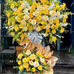 [Top1] Lẵng hoa chúc mừng Đại Cát