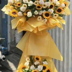 [Top1] Lẵng hoa chúc mừng May Mắn