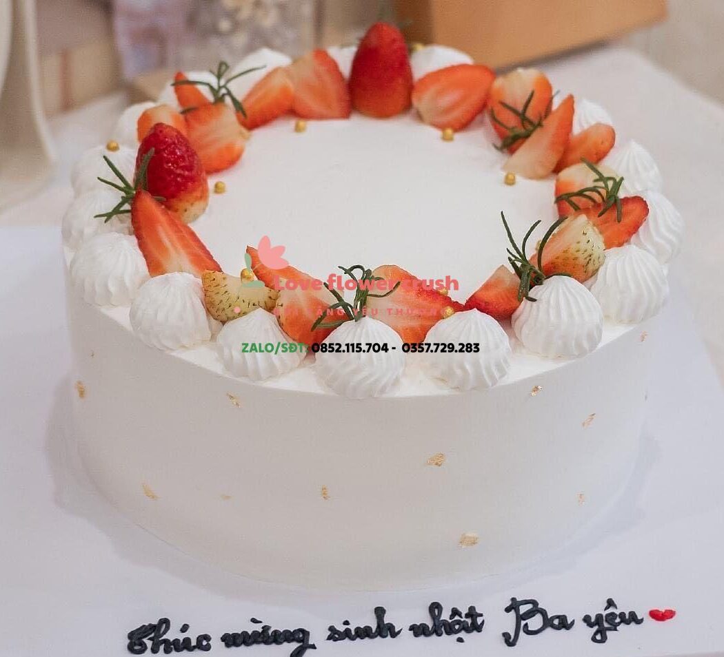 [Top1] Bánh kem sinh nhật Sữa Tươi Trái Cây