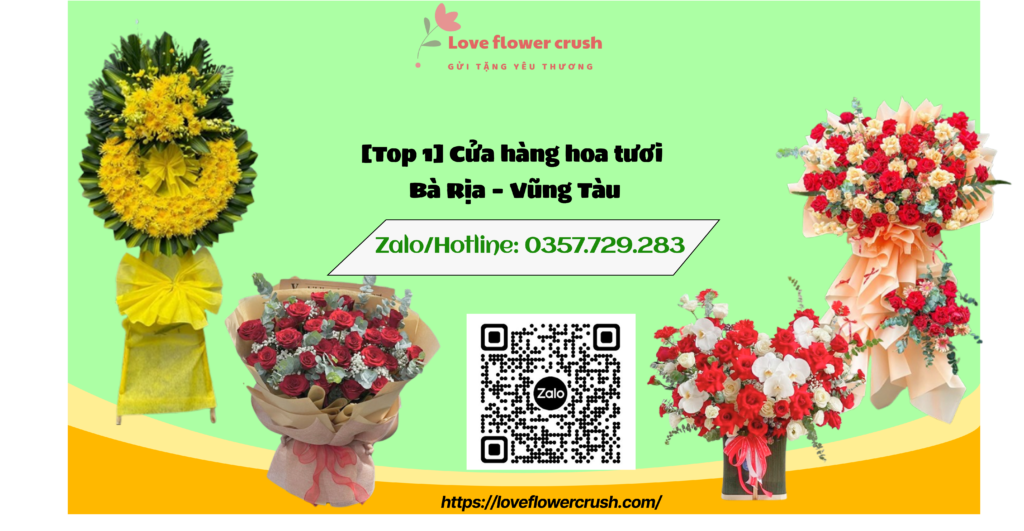 Top 1 Cua hang hoa tuoi Ba Ria – Vung Tau
