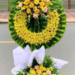 [TOP 1] Hoa viếng kệ 2 tầng sang trọng