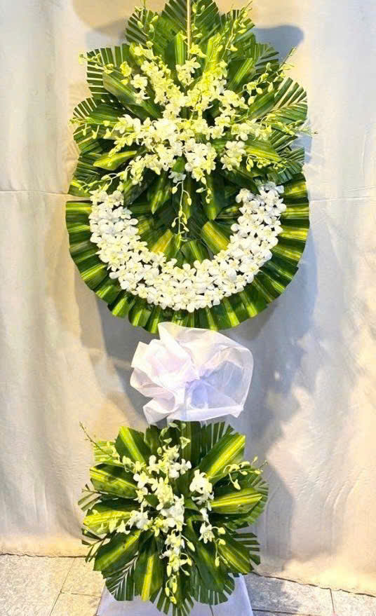 [TOP 1] Hoa viếng kệ 2 tầng đặt nhanh