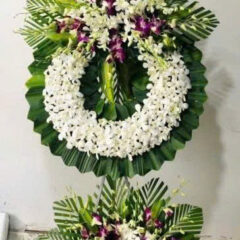 [TOP 1] Hoa viếng kệ 2 tầng giao trong ngày