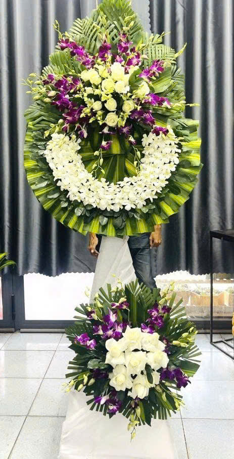 [TOP 1] Hoa viếng kệ 2 tầng uy tín