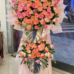 Kệ Hoa Khai Trương 2 Tầng Đường Phan Văn Trị Gò Vấp