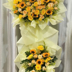 Kệ Hoa Khai Trương 2 Tầng Đường Lê Văn Thọ Gò Vấp