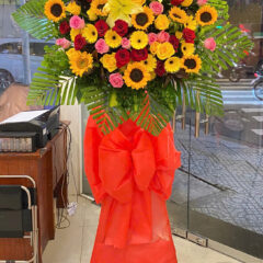 Kệ Hoa Khai Trương 1 Tầng Quận 6 – Giao Nhanh 60 Phút