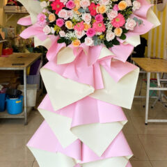 Kệ Hoa Khai Trương 1 Tầng Quận 12 – Giao Nhanh 60 Phút