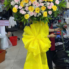 Kệ Hoa Khai Trương 1 Tầng Bình Thạnh – Freeship – Giao Nhanh