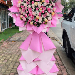 Kệ Hoa Khai Trương 1 Tầng Đường Nguyễn Gia Trí Bình Thạnh – Giao Nhanh 60 Phút