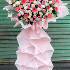 Kệ Hoa Khai Trương 1 Tầng Đường Chu Văn An Bình Thạnh – Shop Hoa Tươi Crush – Giao Nhanh