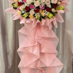 Kệ Hoa Khai Trương 1 Tầng Đường Bạch Đằng Bình Thạnh